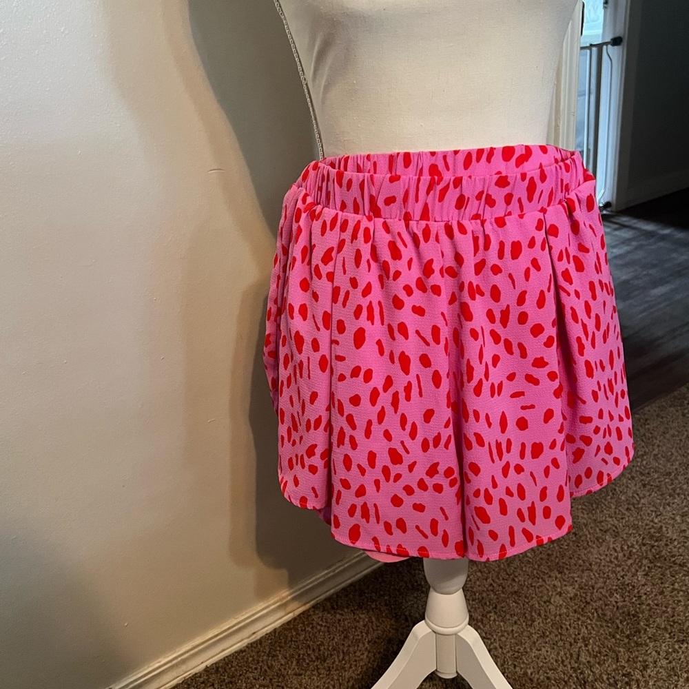 Buddy Love Pink and Red Shorts